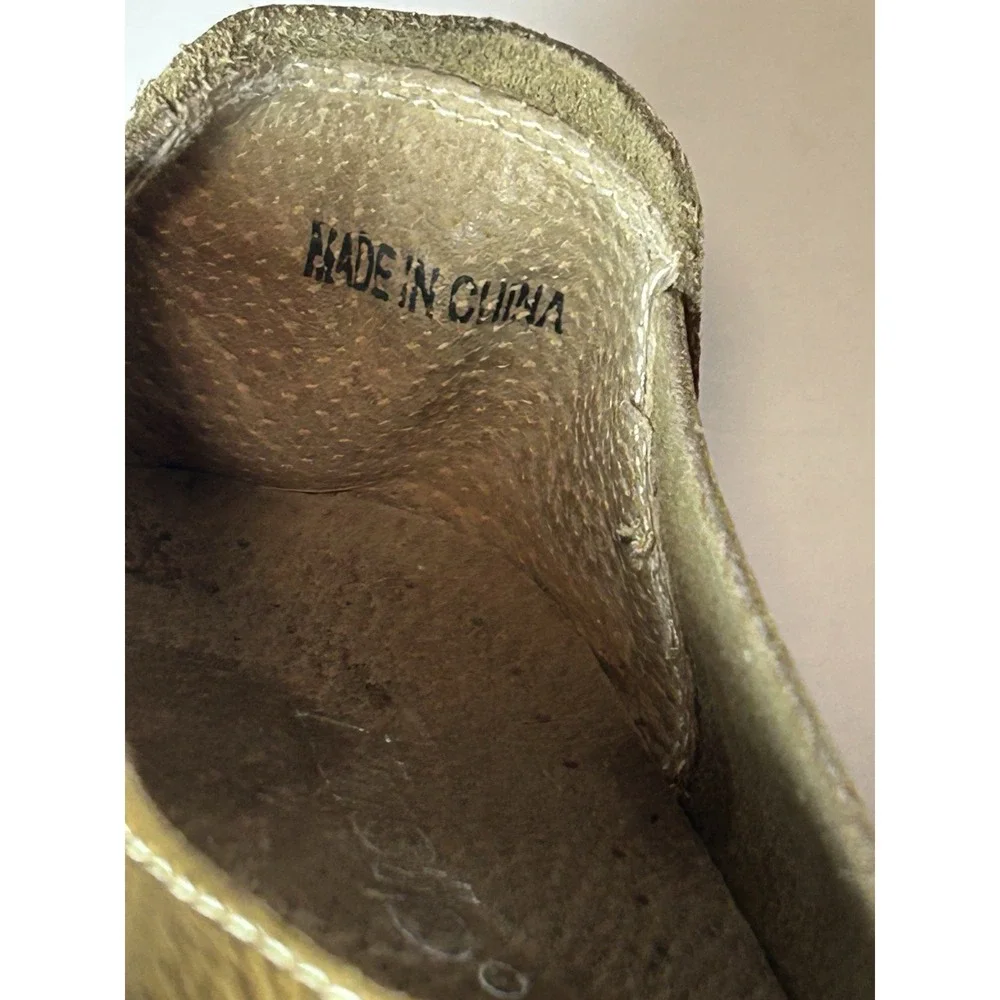 Kunsto Women Leather Casual Cut Out Loafers Flat Slip-on Shoes Sz EUR 42 US 10
